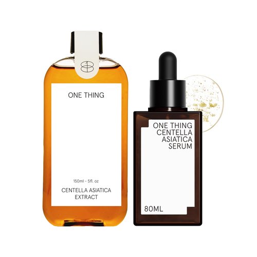 ONE THING Centella Asiatica Extract 5 fl oz + Centella Asiatica Serum 2.7 fl oz