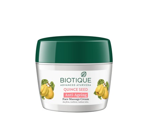 Biotique Bio Quince Seed Nourishing Face Massage Cream, 175 gm