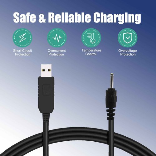 AZJCKEW 2.3V USB Charger Replacement for Braun 5513 5516 MGK3010 MGK3020 MGK3021 MGK3025 MGK3210 MGK3220 MGK3221 MGK3321 MGK3225 MGK3921, 3.3FT Electric Shaver Beard Trimmer