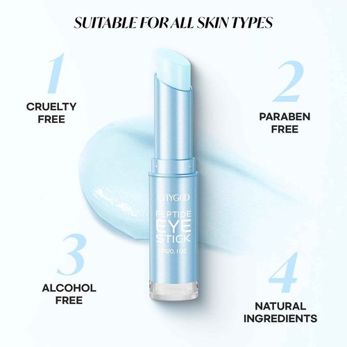 CITYGOO Retinol Eye Stick With Collagen, Hyaluronic Acid For Dark Circle, Under Eye Cream Anti Aging, For Puffiness and Bags Reduces Fine Lines