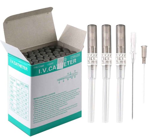 Xiboya textile Pack of 50 Catheter Piercing Needles Tattoo Piercings Tool (16G)