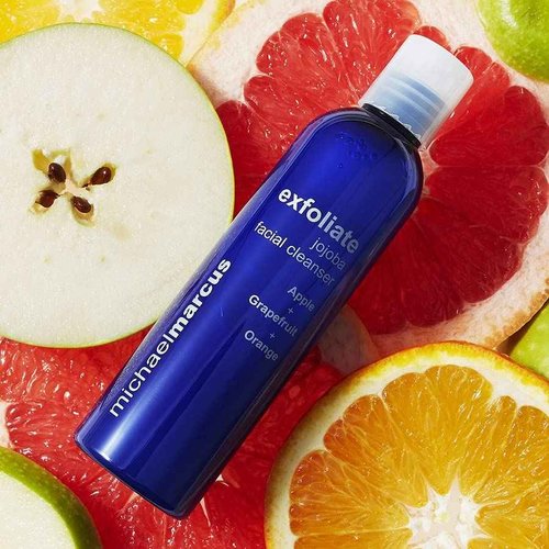 michael marcus Jojoba Facial Cleanser with Grapefruit & Orange Extract 4 fl oz - Refresh, Moisture & Hydrating Facial Cleanser - Cruelty Free, Paraben-Free & Fragrance Free Cleansing Foam