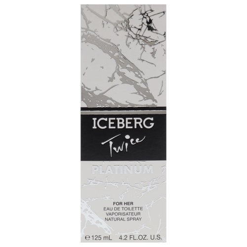 Iceberg Twice Platinum for Women - 4.2 oz EDT Spray