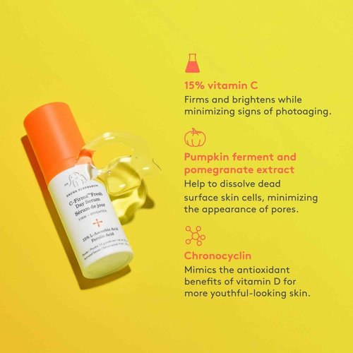 Drunk Elephant Hydra and the Bright - Includes C-Firma (9 ml) and B-Hydra (8 ml) - Clean Clinical Skincare - Cruelty-Free - Dermatologist-Tested - Free of Essential Oils, Silicones, and Fragrance