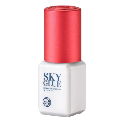2 Pack Sky Glue S+ Eyelash Extension Glue Professional Use Only - Extra Strong Lash Extensions Adhesive 6-7 Weeks Retention and 1-2s Dry, Long Lasting Semi Permanent Black Glue - 2 Bottles 5 ml Ea