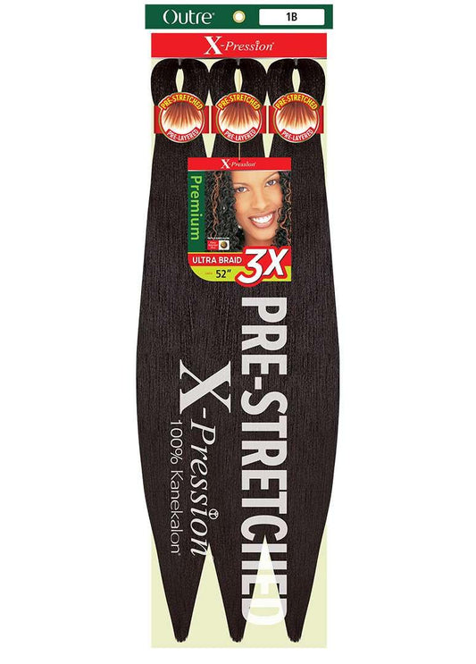 [3 PACK DEAL] Outre X-Pression Braid-Pre Stretched Braid 52" 3X 3 Packs (51)