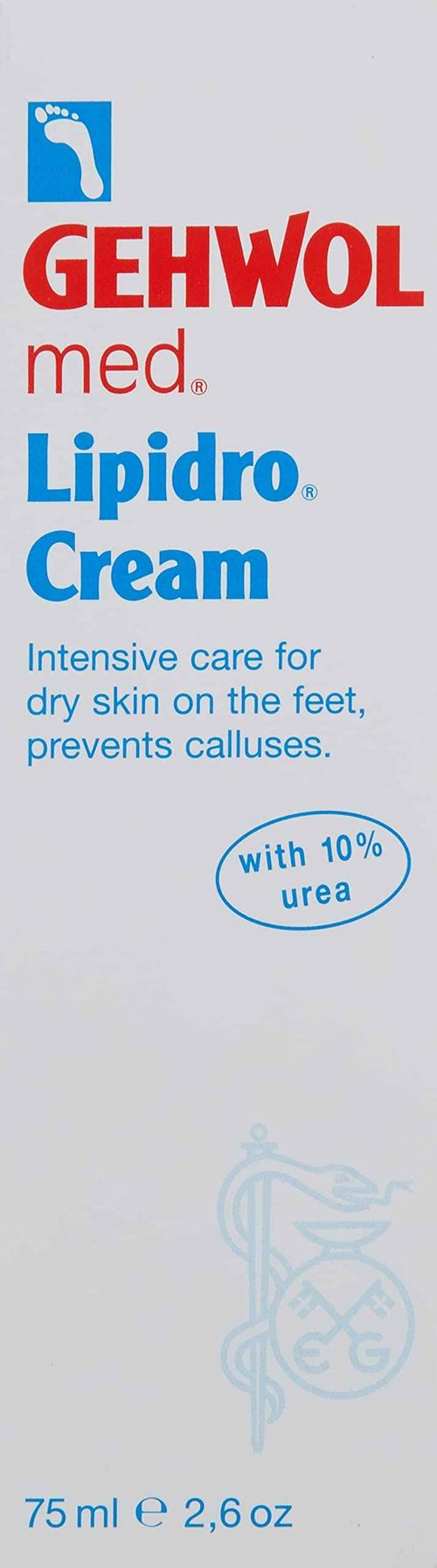 Gehwol Med Lipidro Cream for Unisex, 2.6 Fl Oz (Pack of 1)