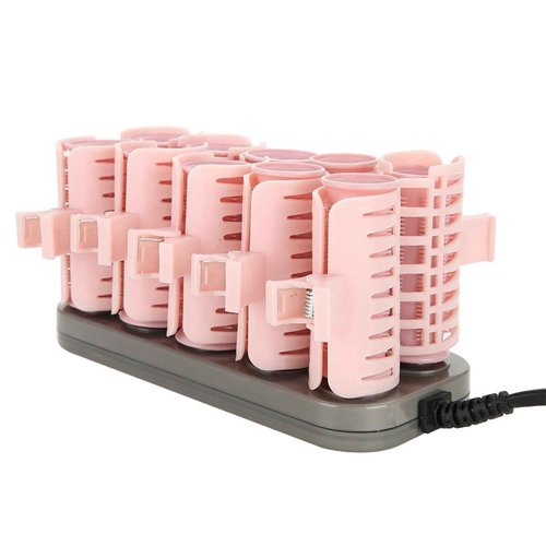 Milltrip 10Pcs Professional Electric Heated Roller Curling Set, Fast Heating Hair Styling Tool with 160°C Thermostat, Travel Friendly (Upgraded Vibration Hot Compression)
