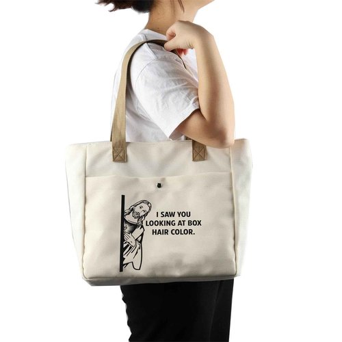 Funny Hair Stylist Gift Hairdresser Tote Bag Hairstylist Accessories Hairdresser Gift Hairstylist Salon Bag Hair Stylist Tote (Hair Color TO)