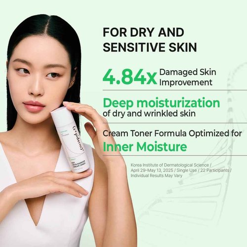 Zipiderm EGF Skin Barrier Cream Toner – Korean Milky Hydrating Toner for Dry, Sensitive & Acne-Prone Skin with Ceramides, Hyaluronic Acid, Rice Bran & Soy Protein, Moisturizing Skincare, 5.07 fl oz