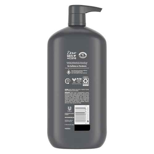 DOVE MEN + CARE body and face wash rejuvenating mango + cedarwood for Men, with 24-Hour Nourishing Micromoisture Technology, 30 oz