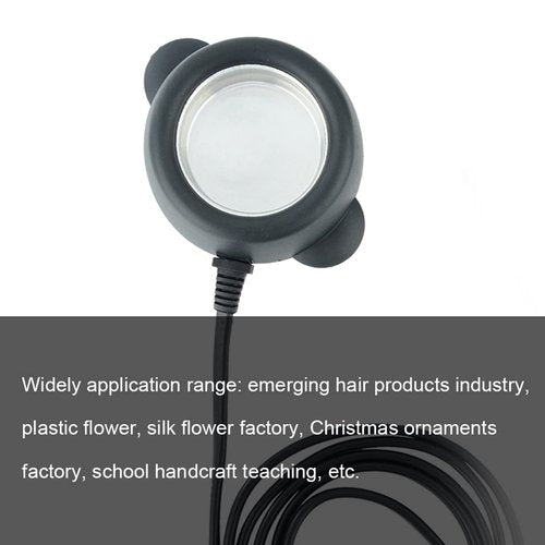 Hot Glue Pot, 30W Mini Furnace Tool for Wax Sealing Stamp DIY, Hair Extension Melting Stove, 350 F Constant Temperature Hot Pan for Floral, Electric Wax Seal Warmer (US Plug)