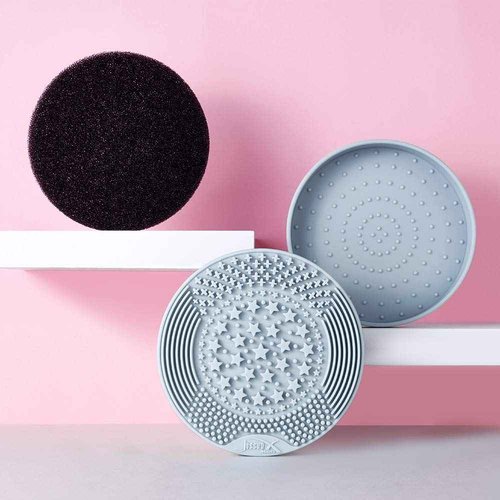 Jessup Face Makeup Brushes Set T273 with Brush Cleaning Mat A005