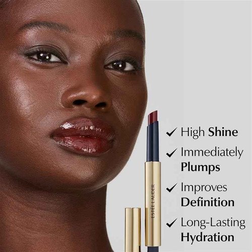 Estée Lauder Pure Color Melt-On Glosstick for Lips | Plumping & Moisturizing Lip Gloss, 390 Melted Melon