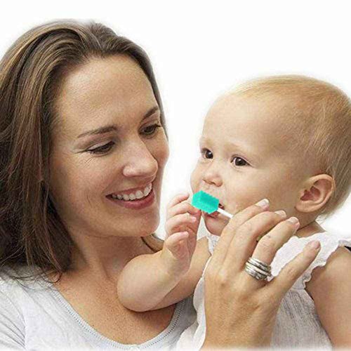 (250 Pack) Disposable Oral Swabs, Sterile Dental Sponge Swabsticks Unflavored for Mouth or Gum Cleaning