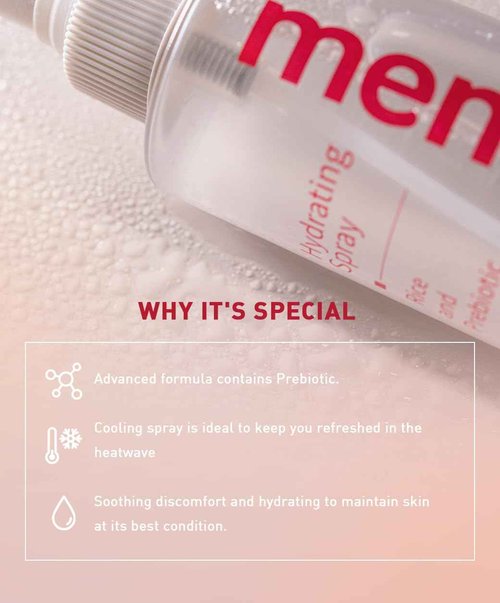 menorah Skincare - Hydrating Spray - with Rice and Prebiotic, Toner, Soothing Facial Spray, Trouble Care, Moisture Balance, Refreshing, Purifying, Calming, All Skin Types
