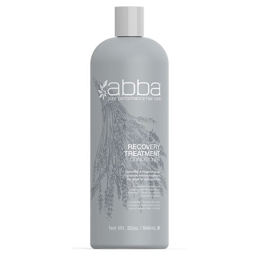ABBA – Pure Specialty Recovery Treatment Conditioner – Peppermint Oil & Lavender, 32 fl oz
