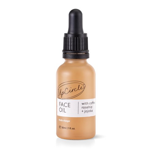 UpCircle Organic Face Serum With Coffee Oil 1oz - Vitamin C, Rosehip Oil Fades Dark Spots + Sea Buckthorn Keeps Skin Supple - Natural Hydrating Facial Oil - Vegan + Cruelty-Free