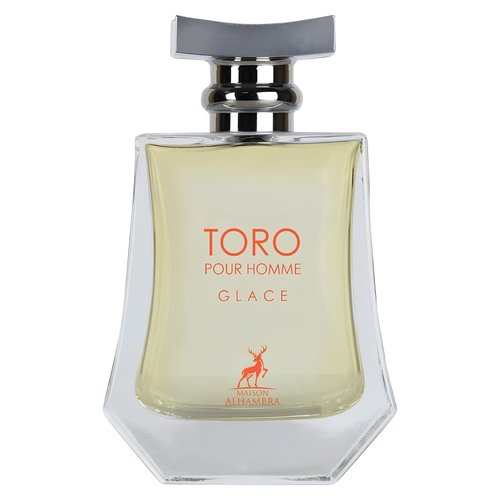 Maison Alhambra Toro Pour Homme Glace – Citrusy, Aromatic, Spicy, Woody – Eau de Parfum Spray Long-Lasting Fragrance for Men, 3.4 Ounce / 100 ml