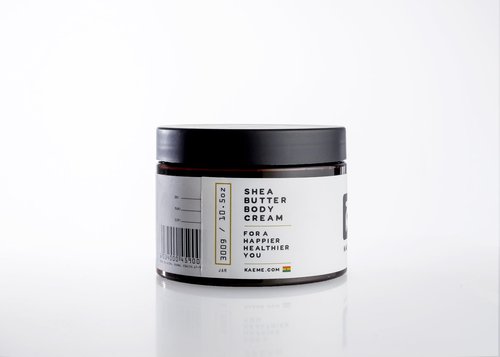 Kaeme Goldflakes Whipped Shea Body Butter Moisturizer For Whole Body, Skin, Hand, Hair, Scalp, For Men and Women, Made with Raw Organic African Shea Butter with Natural Coconut Oil(10.5oz/300g jar)