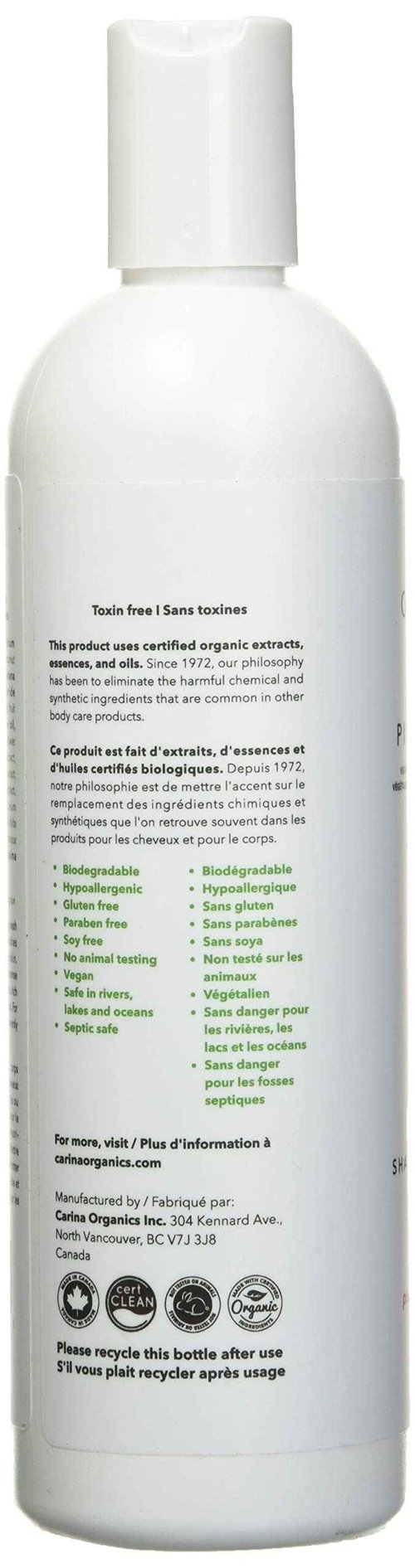 Carina Organics Pink Grapefruit Shampoo & Body Wash