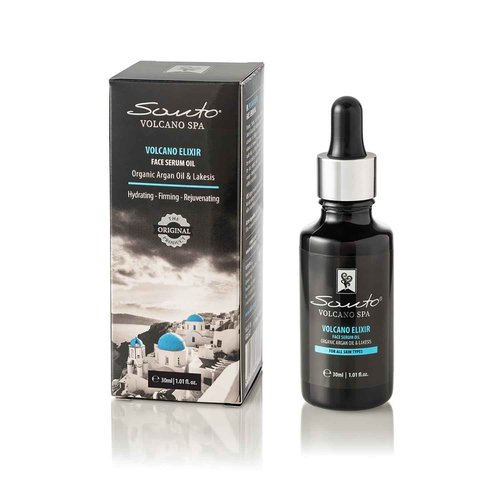 Volcano Elixir Face Serum Oil 30ml – Hydrating & Firming Facial Serum Oil with Lakesis – Face and Neck Anti Aging Facial Serum for Women