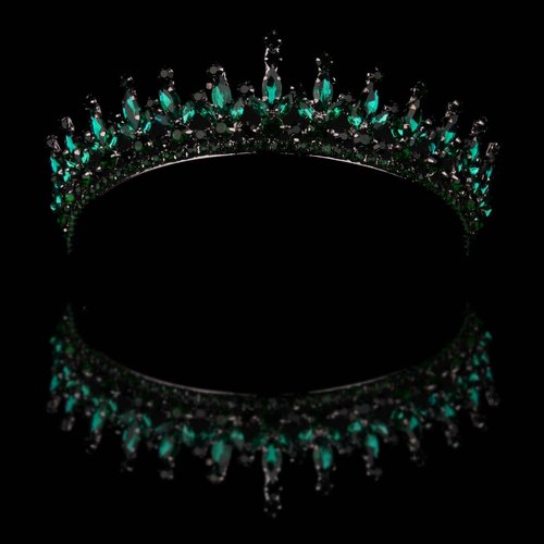 LIMELIA Women's Tiara - Pink Glitter Hair Accessory for Bridal, Birthday, Prom, Pageant, Halloween, and Party Events | Pedro Design