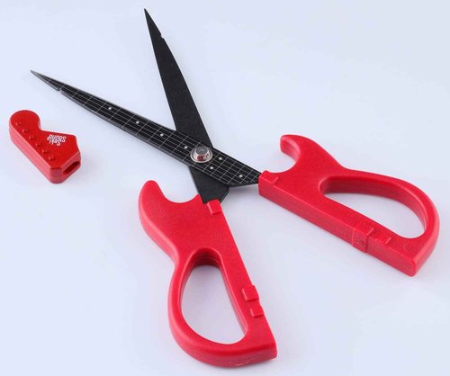 Nikken Cutlery SekiSound SS-20R Guitar Scissors with Stand, Gift Box Included
