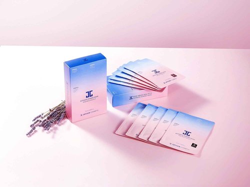 JAYJUN Intensive Shining Mask with Lavender Extract (10 Pack)- 3-Step Hydrating Mask Korean Facial Mask