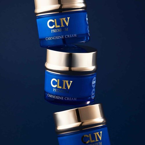 CLIV Carnosine Cream – Korean Skincare Moisturizer with Carnosine, Retinol & Peptides – Smoothing & Hydrating Face Cream for Skin Texture & Elastic Feel – 1.69 fl oz (50ml)