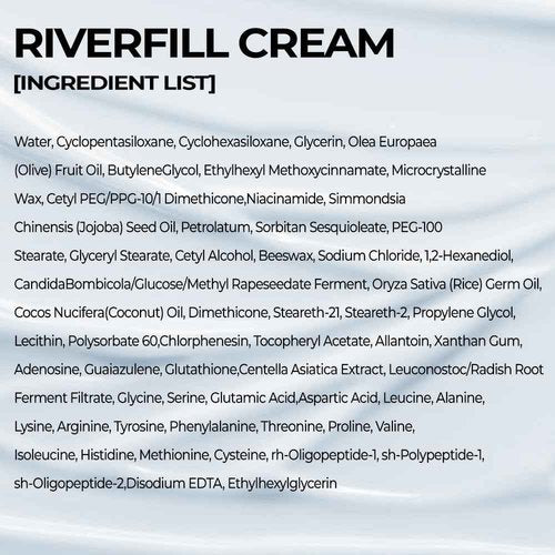 CELL29 RIVERFILL REPAIR CREAM EGF Centella Niacinamide Deep Wrinkle Moisturizer Anti Aging Rejuvenation Crow’s Feet Glass Skin Korean Skincare Skin Barrier Day & Night Routine 1.35 fl.oz (40ml)