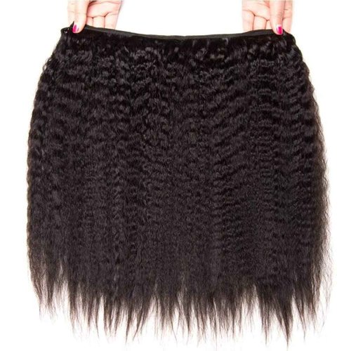 10 12 14 Inch #1B Yaki Straight Bundles Human Hair 3 Bundles Brazilian Remy Hair 100 Grams/Bundle 10A Grade Unprocessed Virgin Hairs Kinky Straight Bundle Weaves Extensions