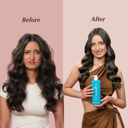 320Pure Moisture Rich Shampoo for Fine Hair 16oz, Repairing, Lightweight & Volumizing Formula, Best Cleaner for Dry, Thin, or Fine Hair, Pure & Natural, Hydrating Shampoo for Women