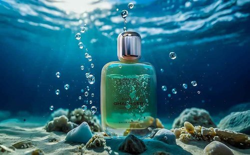 Amazing Creation Ghadheer Eau De Parfum, Citrus Aquatic Fragrance, Unisex, 3.4 FL OZ/100ml