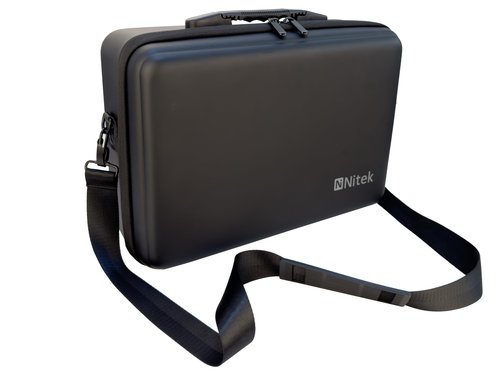 NNITEK professional leather barber case black Makeup Stylist Train clipper case Hair Salon barber box．