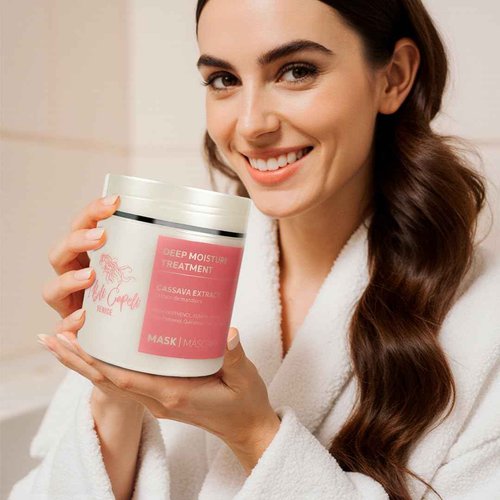 I Belli Capelli Venice Cassava Extract & Argan Oil Hair Mask - (17.6 oz /500 g)