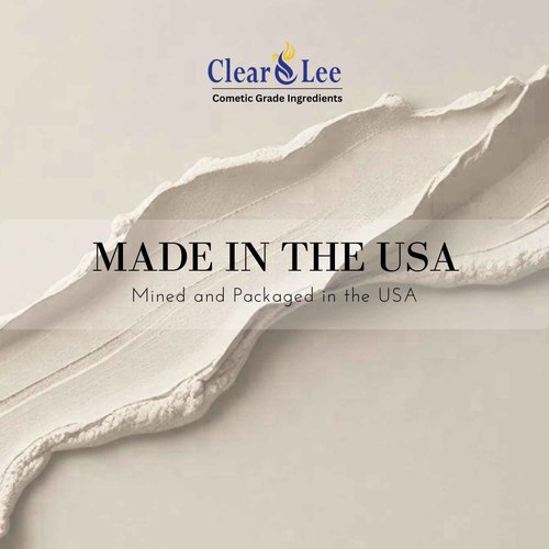 ClearLee Kaolin Clay Cosmetic Grade Powder - 100% Pure Natural Powder - Great For Skin Detox, Rejuvenation, and More - Heal Damaged Skin - DIY Clay Face Mask (5 LB)