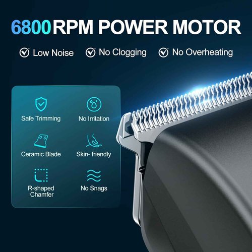 Body Hair Trimmer for Men,kensen Electric Groin & Pubic Hair Trimmer,Rechargeable Ball Shaver Groomer,Mens Body Groomer Kit for Privates,Waterproof, Cordless for Wet/Dry Use