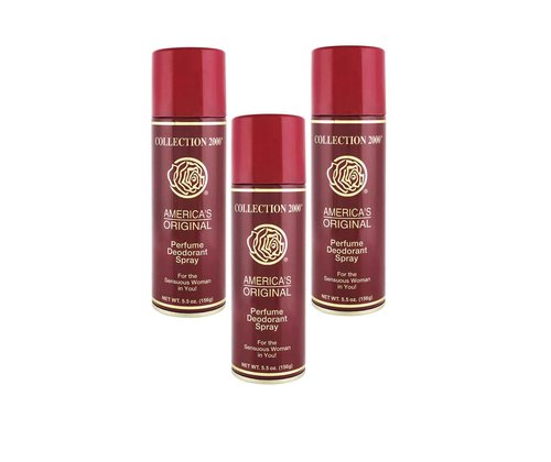 Original Collection 2000 Spray Deodorant for Women 5.5oz-156g (3 Pack)