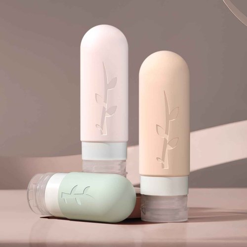 DEPOZA 16 Pack Travel Bottles Set - TSA Approved Leak Proof Silicone Squeezable Containers for Toiletries, Conditioner, Shampoo, Lotion & Body Wash Accessories (16 pcs/P1 Pack)