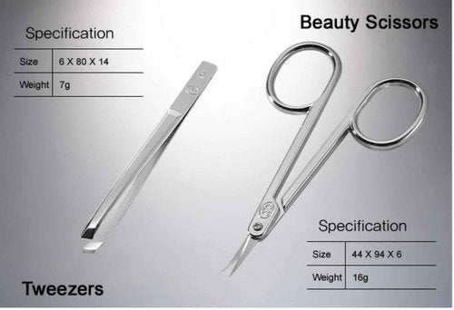 Korean Nail Clipper! World No. 1 Three Seven (777) Travel Manicure Grooming Kit Nail Clipper Set (6 PCs, 60YC), Made in Korea, Since 1975