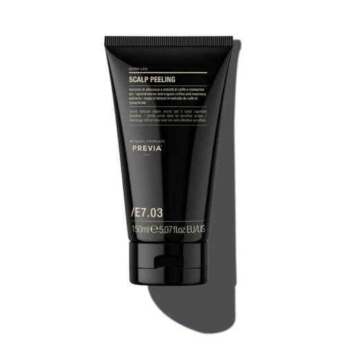 PREVIA Extra Life - The Virtuous Scalp Ritual Scalp Peeling | Exfoliating Action with Apricot Kernel & Vitamins | Removes Dead Cells | Deeply Cleanses Scalp | 5.07 Floz