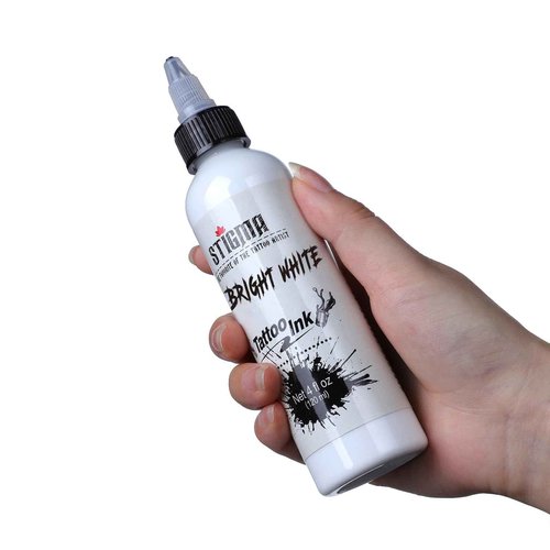 STIGMA Tattoo Ink 4oz 120ml Bright White USA Standard Pigment Body Arts Tattoo Tattoo Pigment TI952-4OZ-W