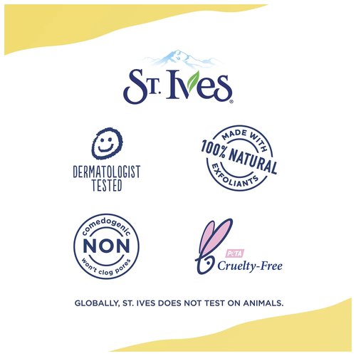 St. Ives Naturally Clear Apricot Scrub, Blemish Control 6 oz (Pack of 5)