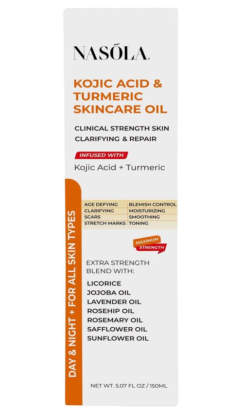 Nasola Kojic Acid Turmeric Skincare Bio Pure Oil