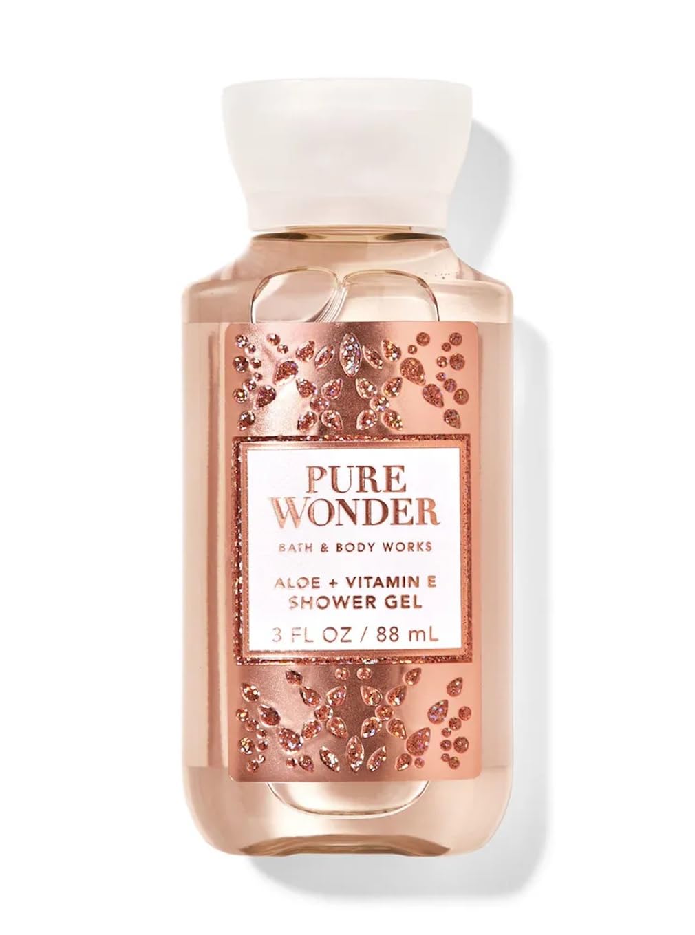 Bath & Body Works Pure Wonder Travel Size Shower Gel 3.0 oz (Pure Wonder)