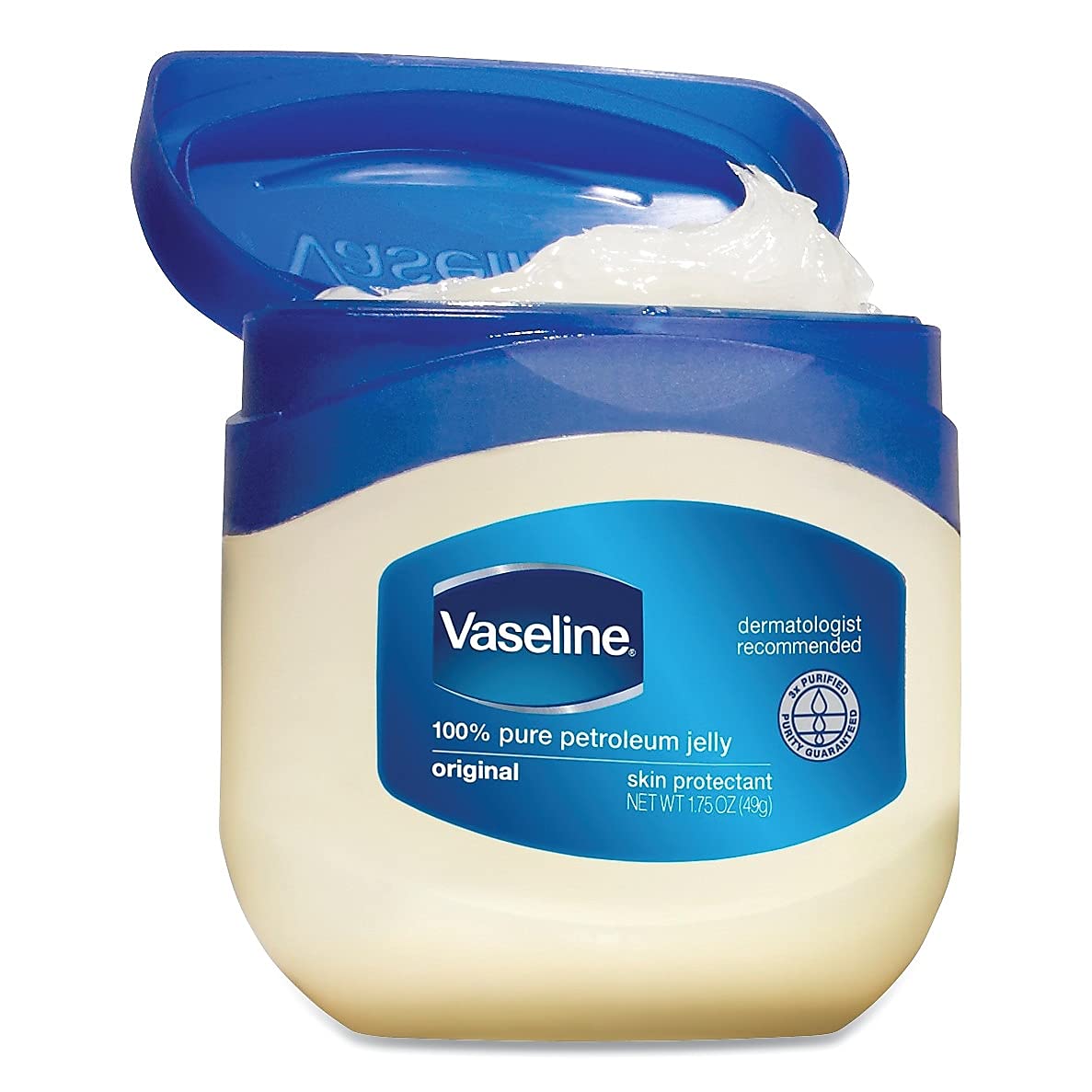 Vaseline Original Petroleum Jelly 13 oz - Hypoallergenic Moisturizer for Dry Skin, Non-Comedogenic Gel