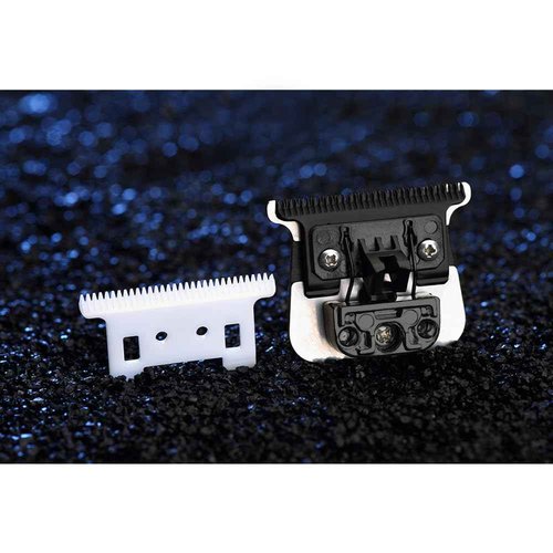 2 PCS FX Trimmer Blade with Ceramic Blades Compatible with BaBylissPRO FX787 & FX726 Trimmer,FX707Z Replacement Blades for BaByliss PRO Barberology Trimmer Blade