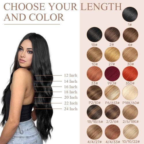 Golden Brown Tape in Hair Extensions Human Hair,14 Inch Human Hair Tape in Extensions 20Pcs Tape Ins Human Hair Extensions for Women Seamless Tape in Hair Extensions Real Human Hair