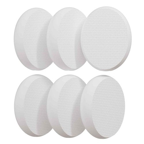 AmazerBath Purple Lotion Applicator for Back, 4 Replaceable Pads with 1 Long Handled and 6 PCS White Lotion Applicator Replacement Pads, Apply Cream Medicine Skin Cream Moisturizer Sunscreen Tanner